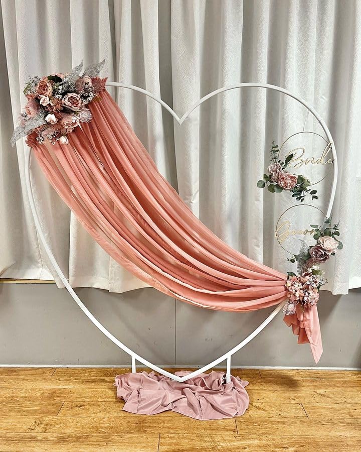 LANGXUN gold arch frame pairs with balloons and lights.