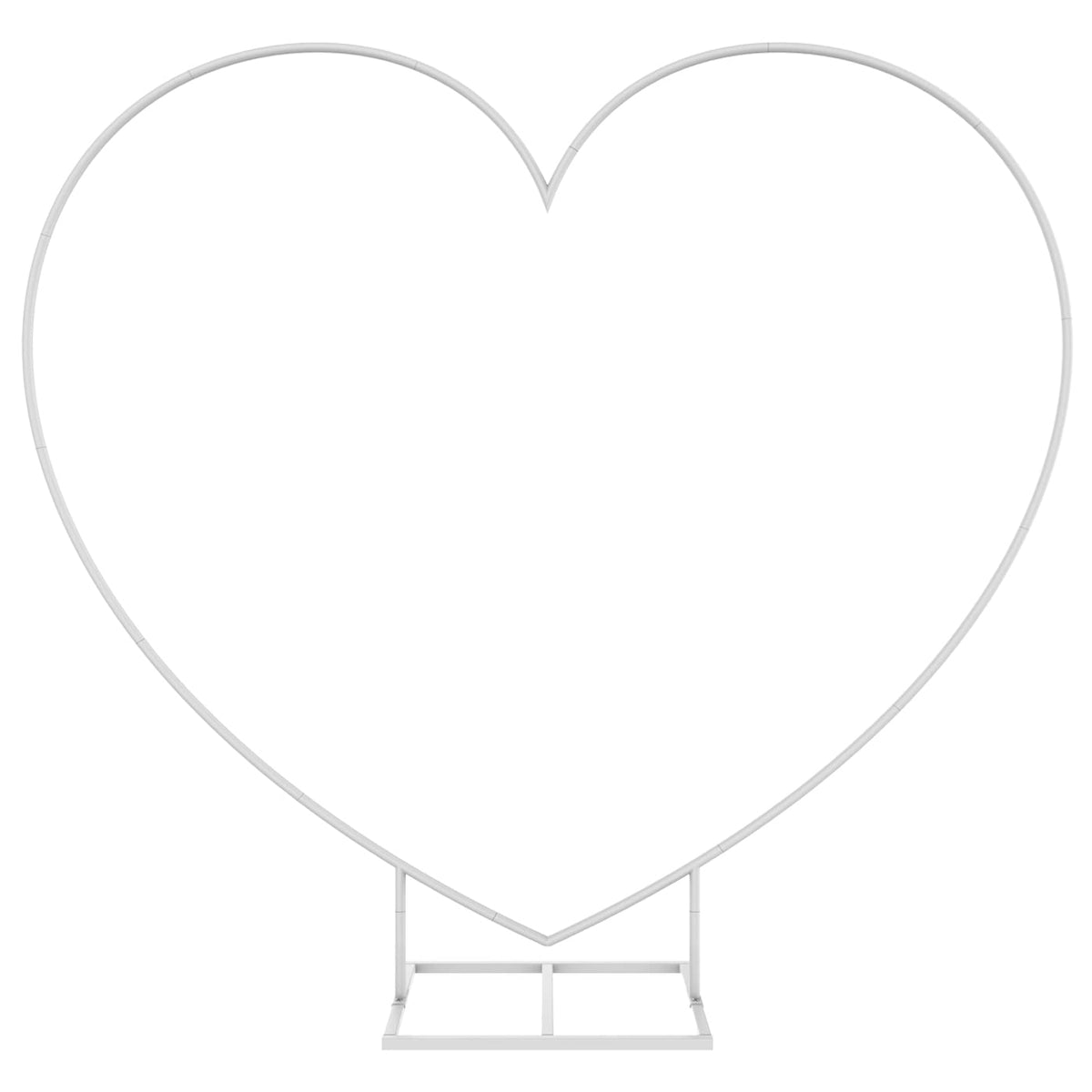 LANGXUN large balloon arch kit in white during easy assembly for events