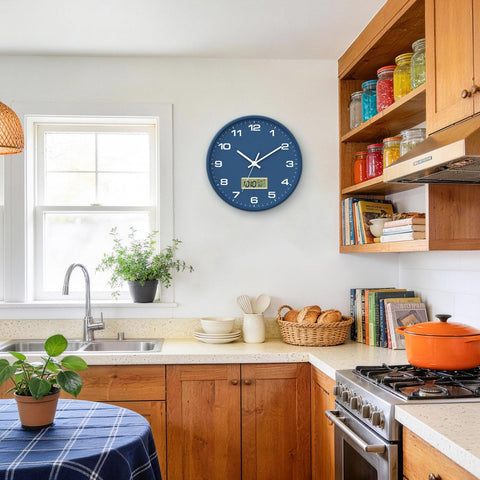 Lanktoo daily calendar and temperature display aids daily planning.