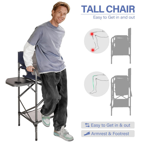 LANMOUNTAIN compact folding design for easy transport and storage.