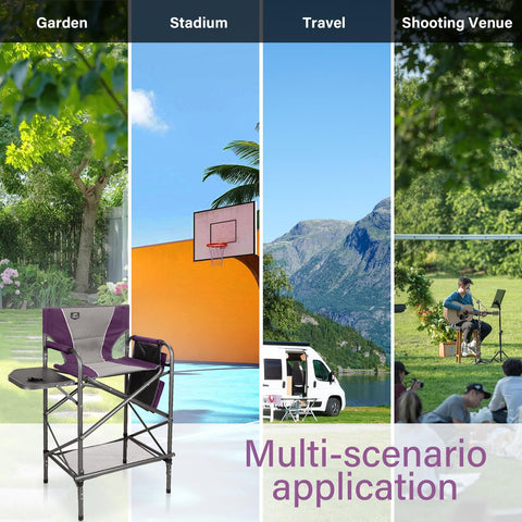LANMOUNTAIN chair designed for outdoor camping and full-site use.