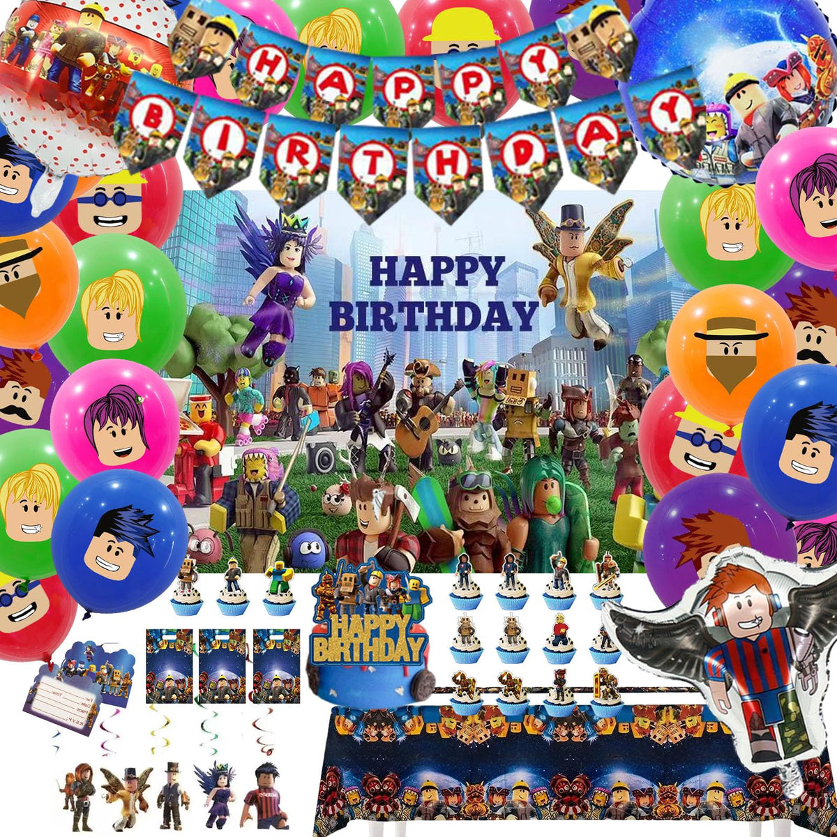 LanRivulet Birthday Banner enhances party ambiance and photo opportunities for memorable moments.