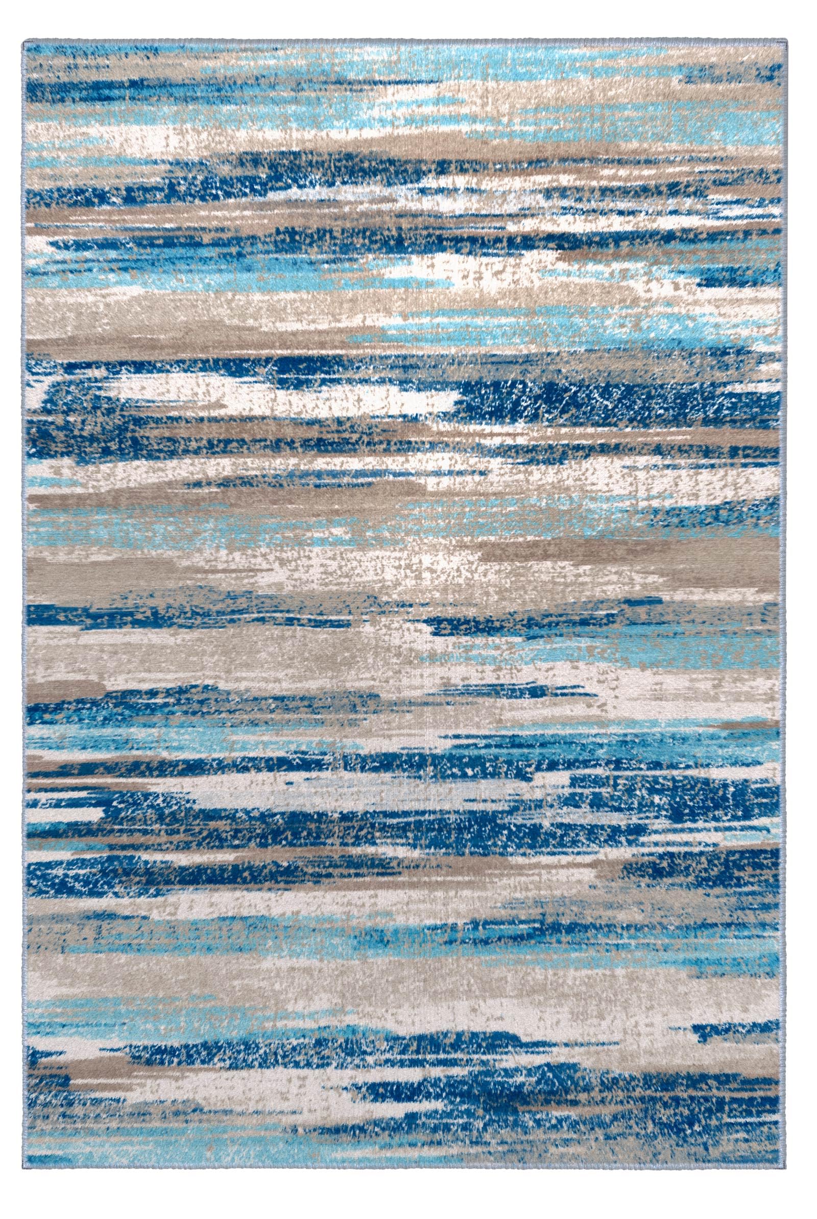 Lansny Abstract Area Rug 3x5 versatile for kitchen, bedroom, entry