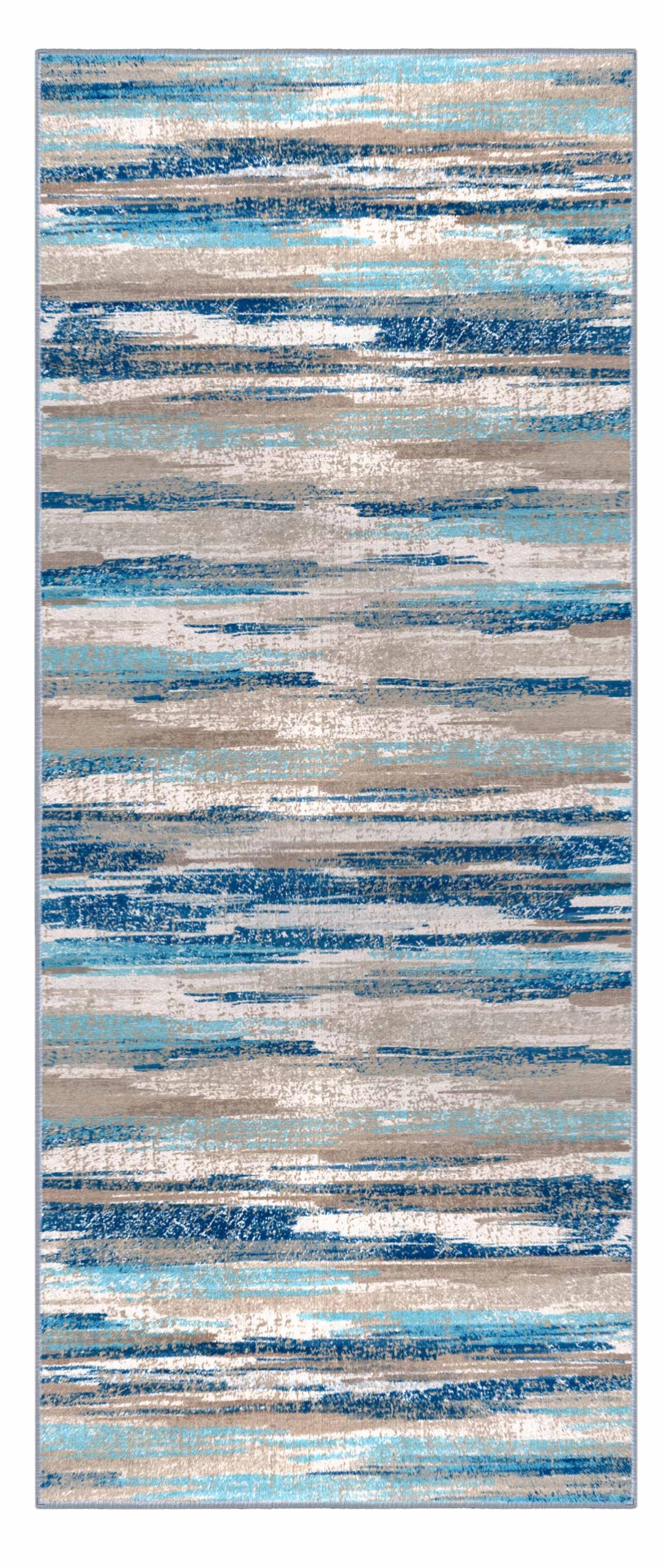 Lansny bedside hallway rug complements decor and reduces cold feet