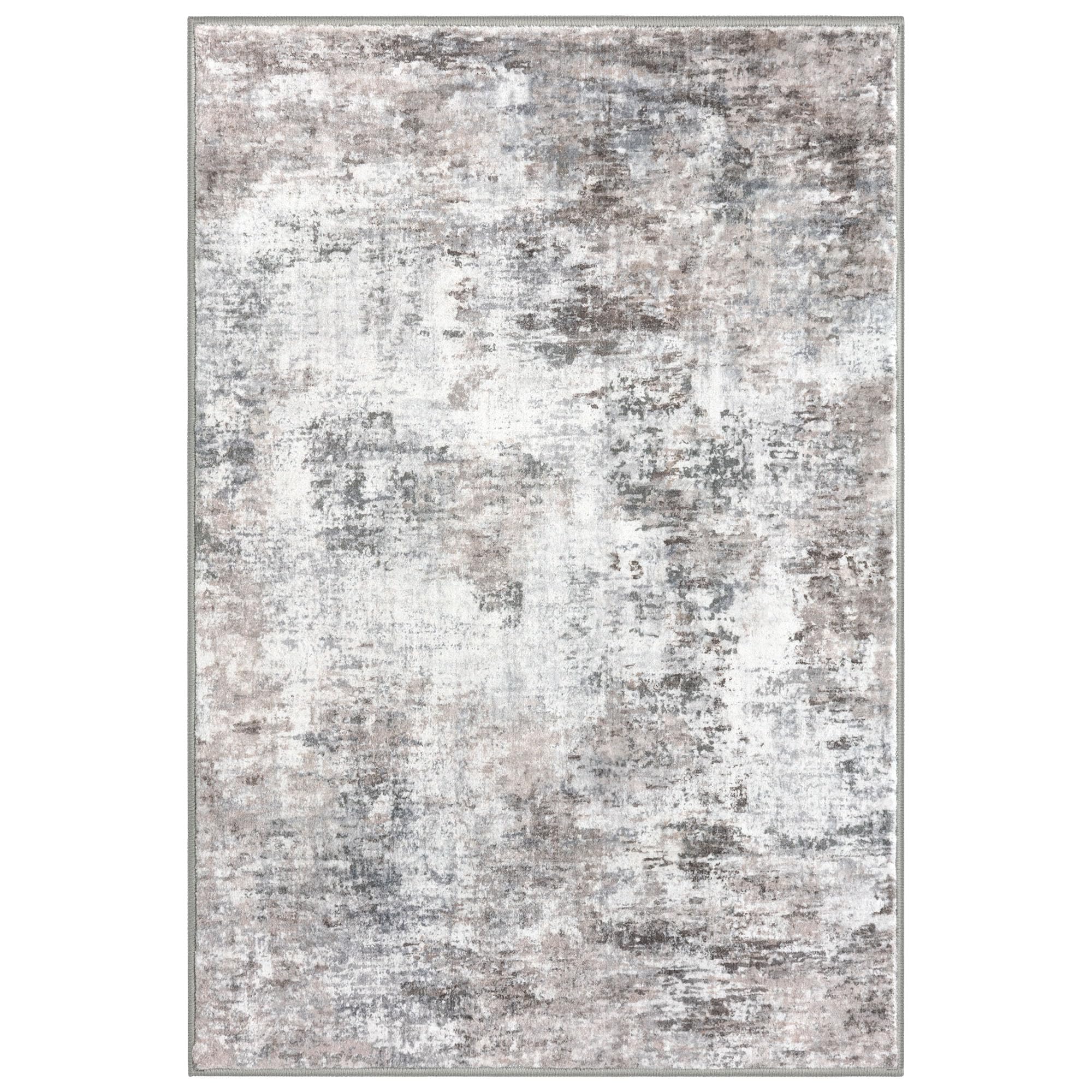 Lansny washable area rug ideal for high-traffic foyers and busy kitchens.