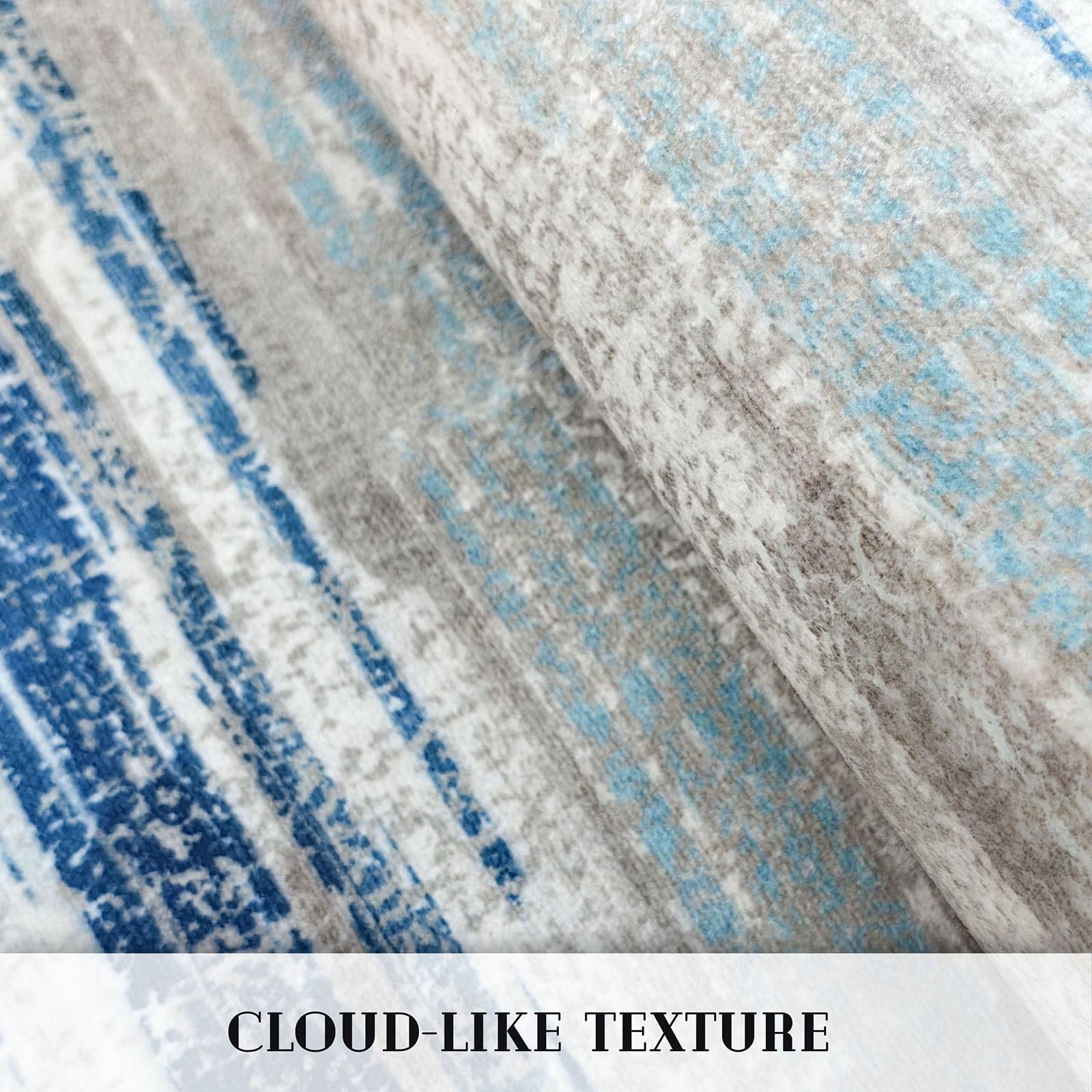 Lansny machine washable rug simplifies cleaning routines