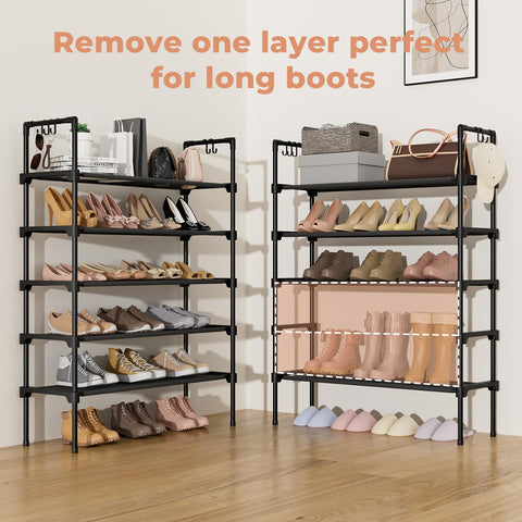 LANTEFUL detachable tier option allows customizing shoe sizes and types