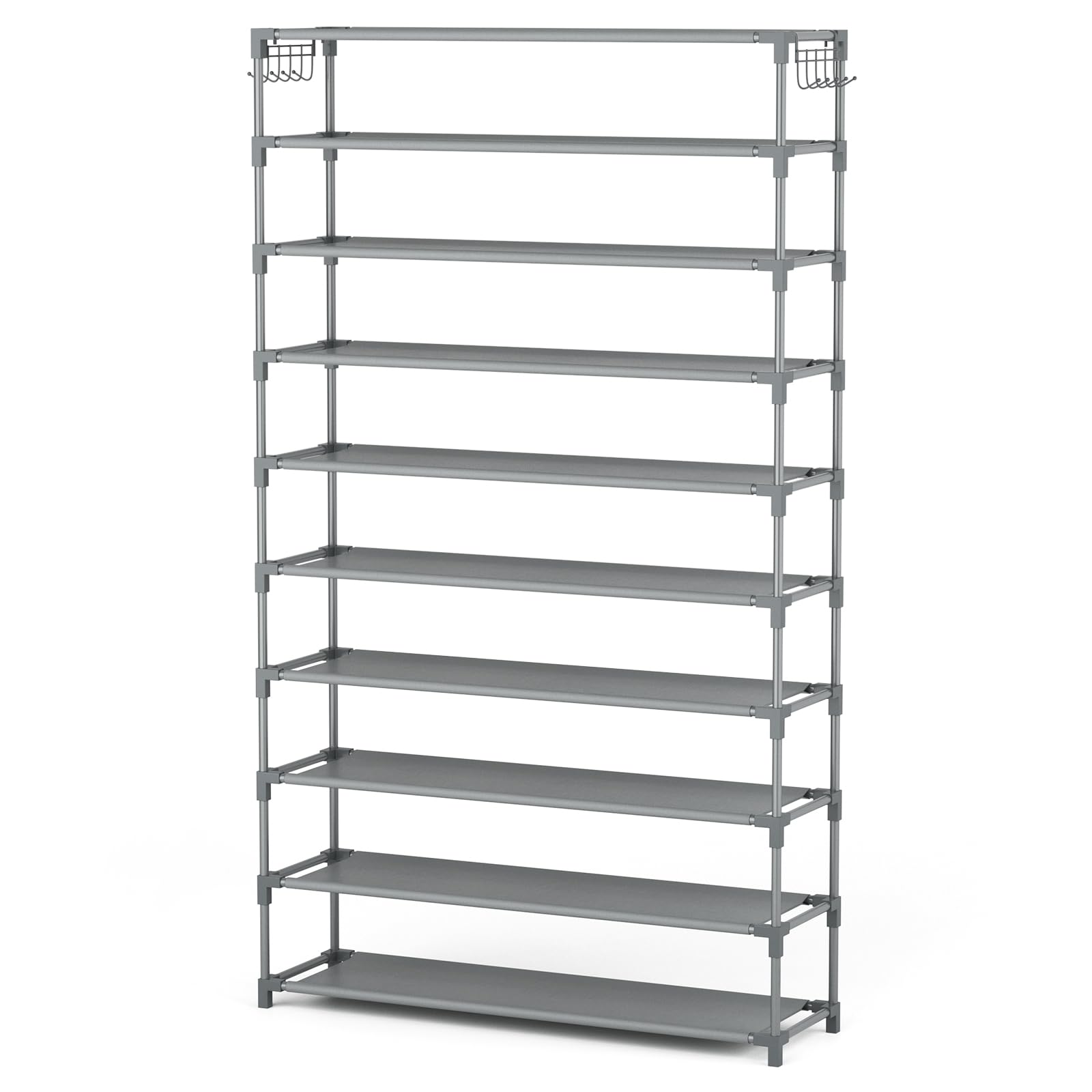 LANTEFUL rack placed in a dorm room for clutter-free storage.