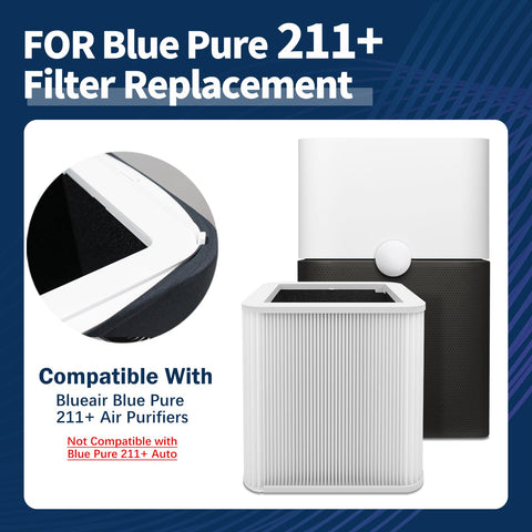 LANTINY replacement filter closeup shows dense fibers and build quality.