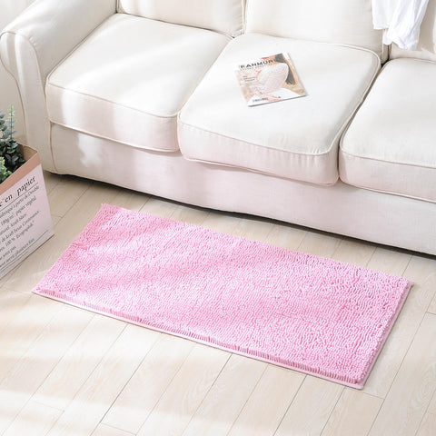 LanYunUmi Pink cozy bathroom decor for everyday routines.