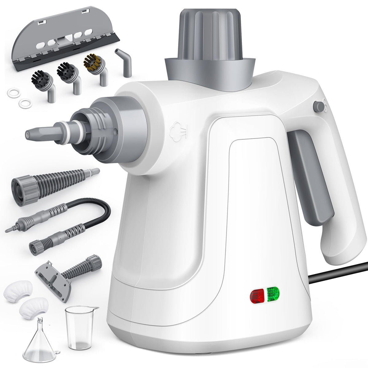 LaoTzi handheld steam cleaner front view for quick, powerful cleaning