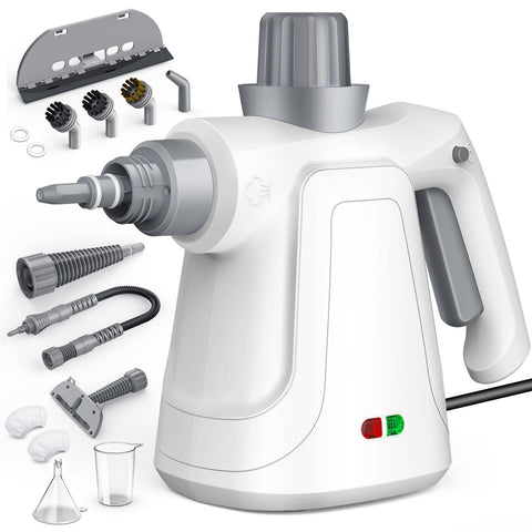 LaoTzi handheld steam cleaner front view for quick, powerful cleaning