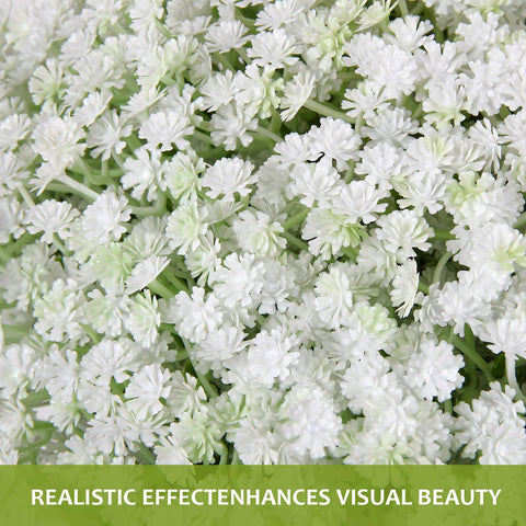 LarkAsh Baby's Breath floral arrangement in a vase idea showcases easy styling.