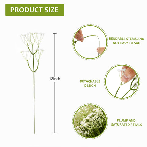 LarkAsh maintenance-free artificial flowers offer worry-free styling and longevity.