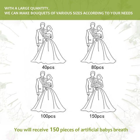 LarkAsh year-round home decor using maintenance-free baby's breath accents.