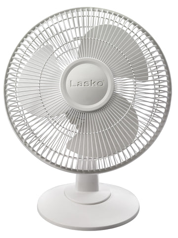 Lasko 2012 6-foot cord for flexible placement on desks.