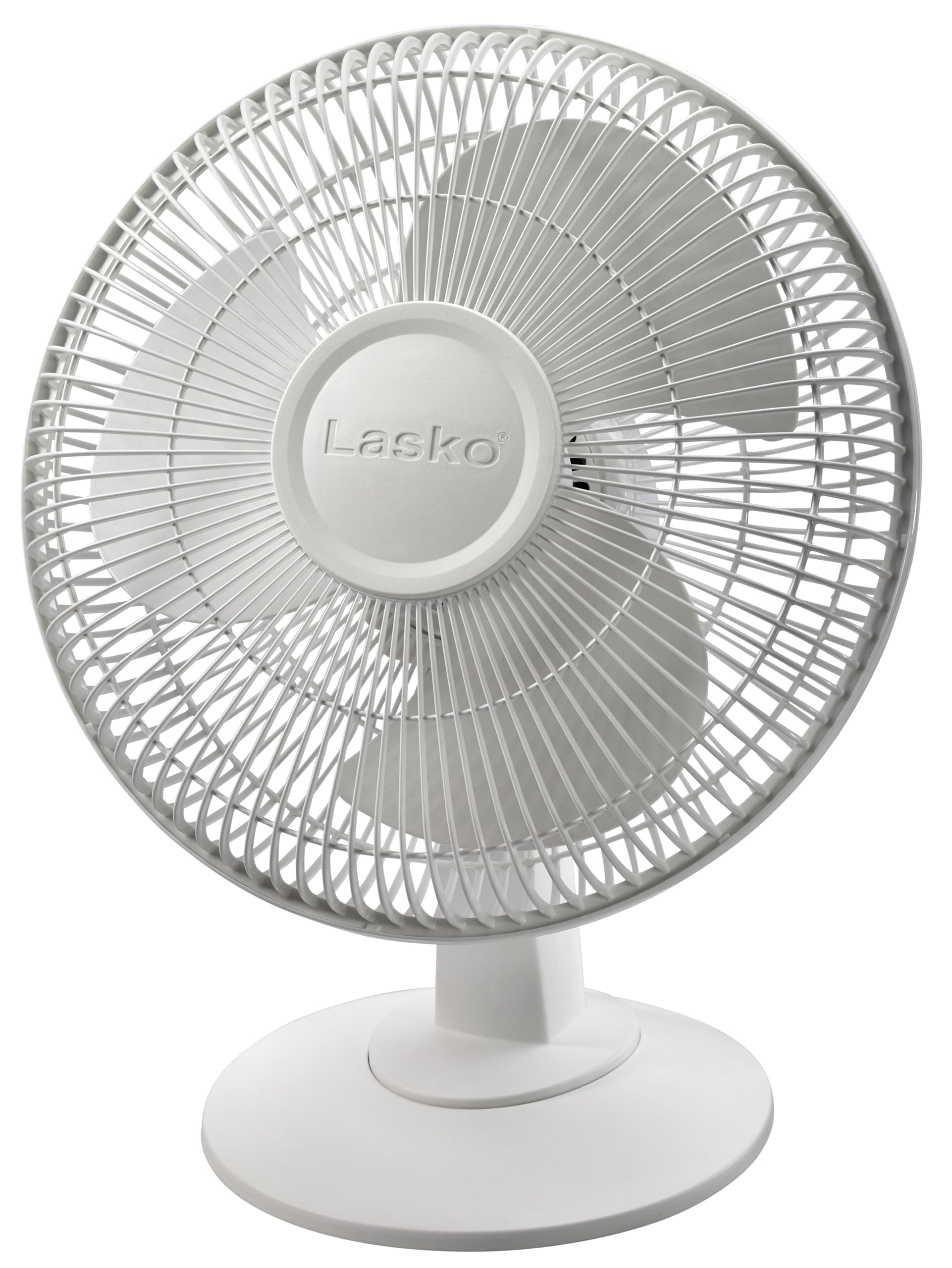 Lasko 2012 12-inch table fan front view for personal cooling at home.