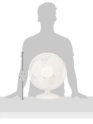 Lasko 2012 table fan oscillation feature for wider room coverage.
