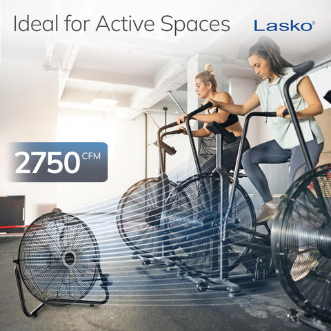 Lasko 2264QM durable metal blade cage and tubular steel construction for longevity.
