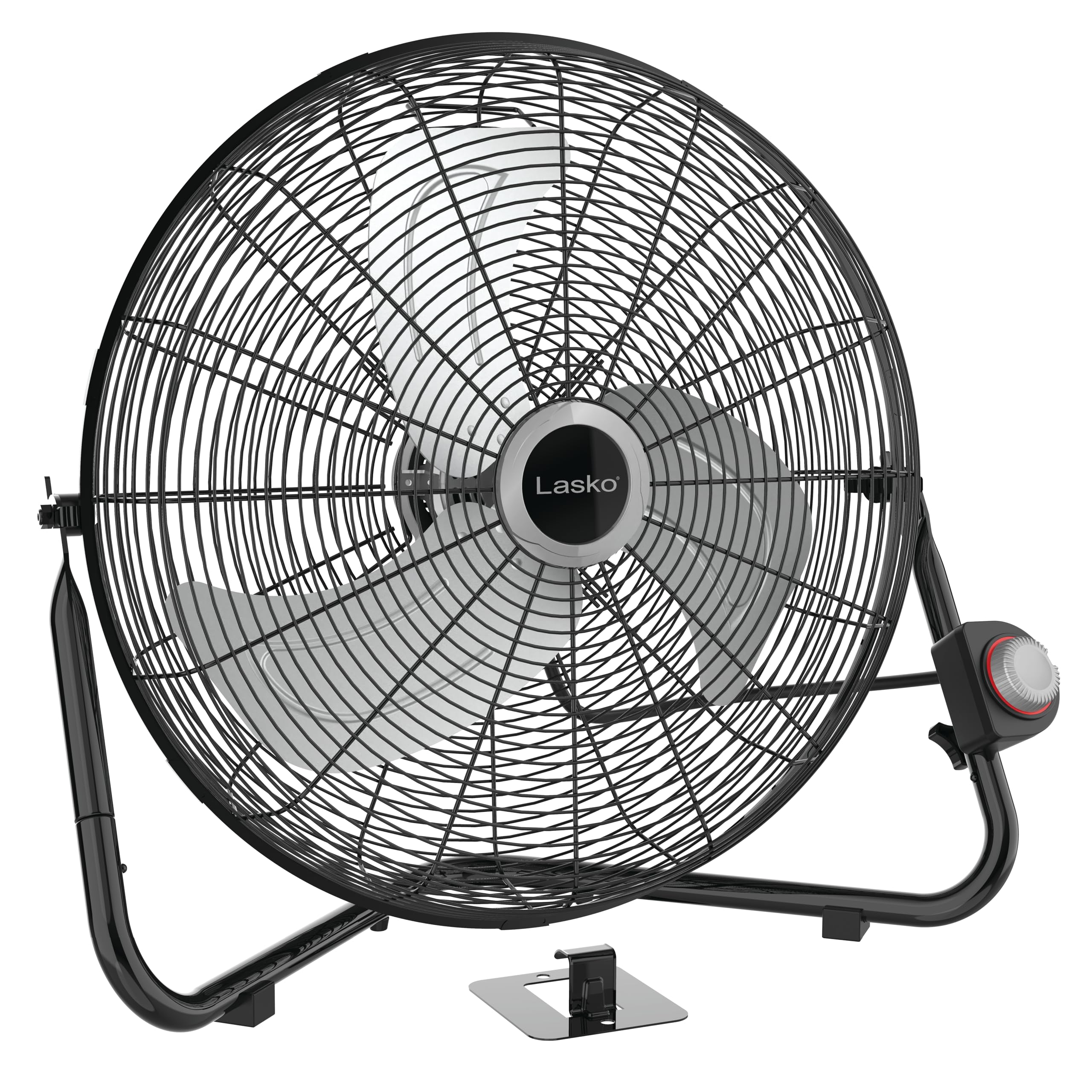 Lasko 2264QM pivoting head wall-mount fan directs airflow precisely for versatile cooling.
