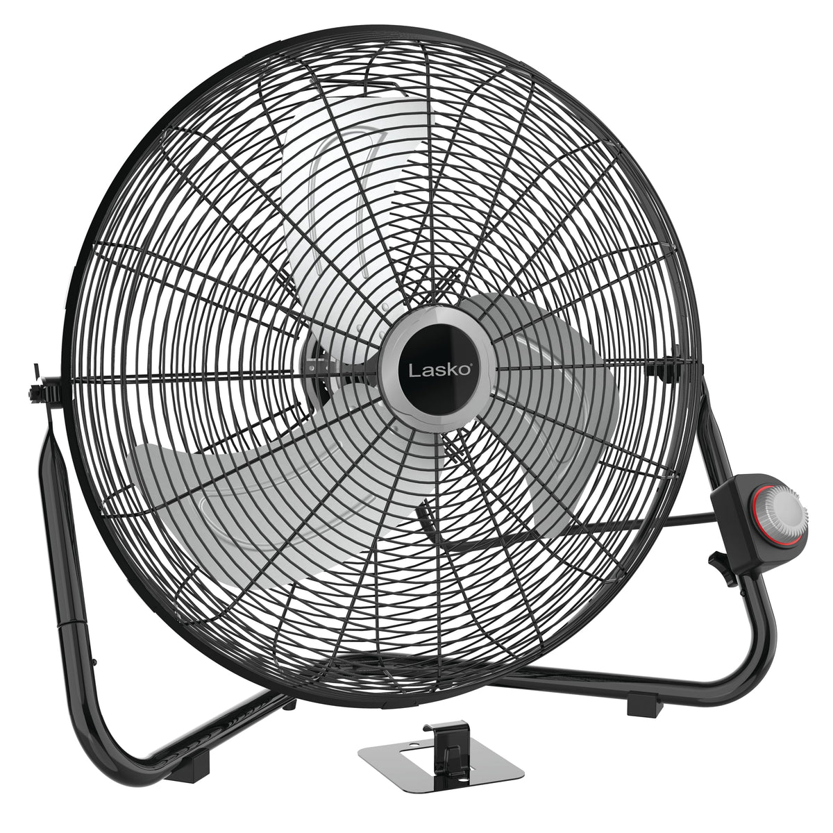 Lasko 2264QM pivoting head wall-mount fan directs airflow precisely for versatile cooling.