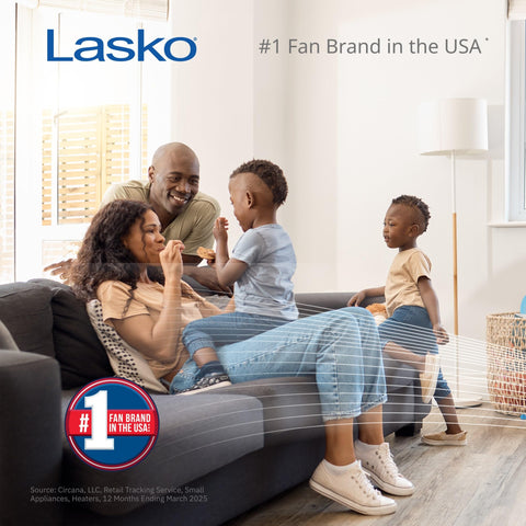 Lasko 2265QM floor fan mode uses heavy-duty tubular steel for durability.
