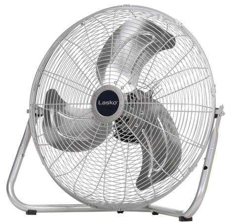 Lasko 2265QM metal blade cage provides reliable high-velocity air movement.