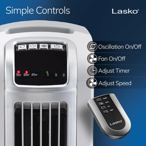 Lasko 2510 oscillation evenly cooling bedroom or office