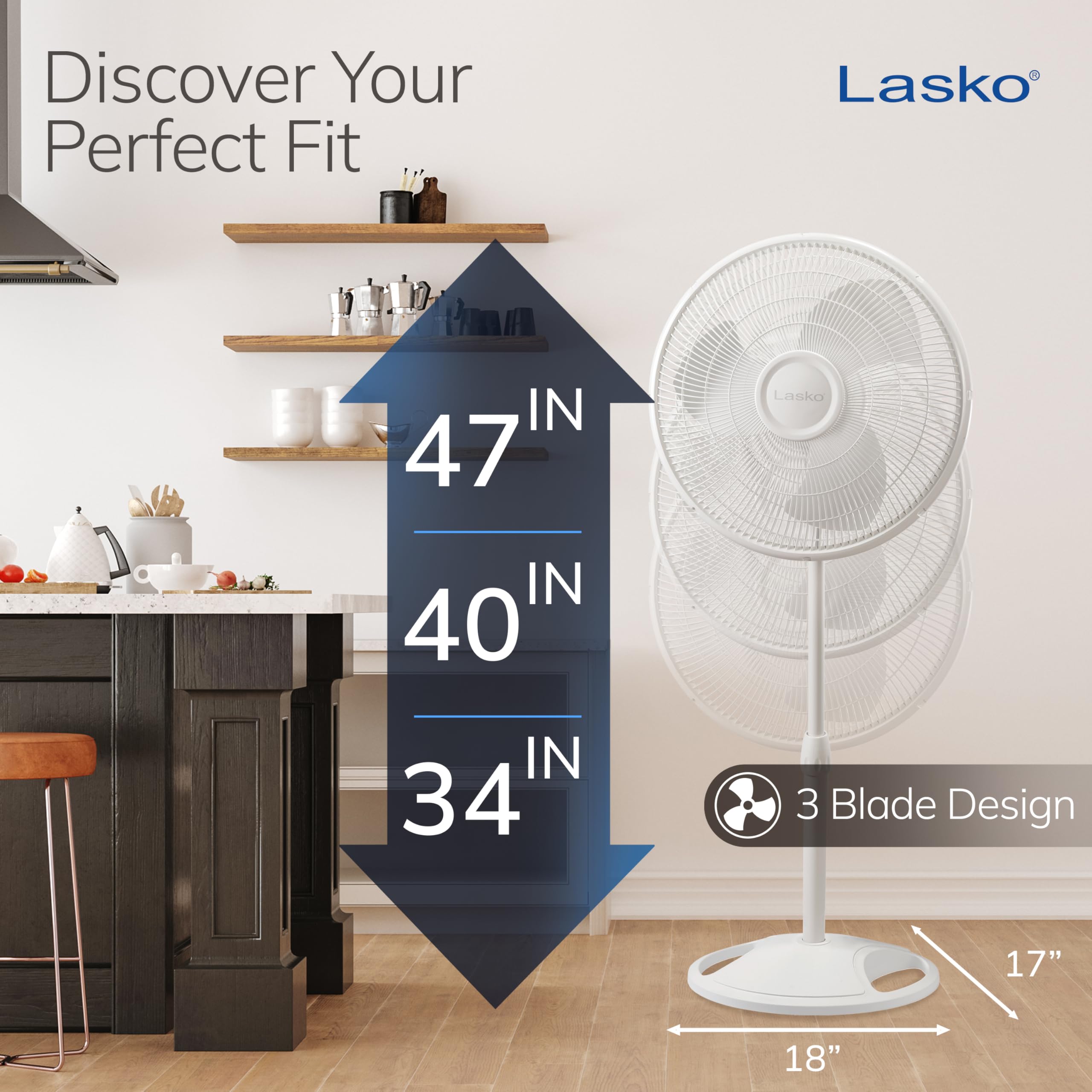 Lasko 2520 safety plug helps protect your space.
