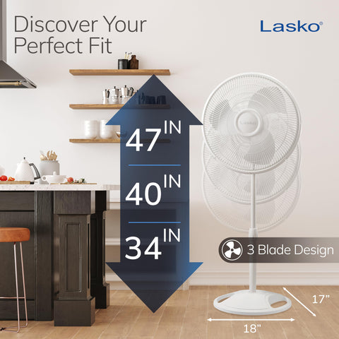 Lasko 2520 safety plug helps protect your space.