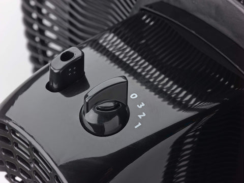 Lasko 2521 tilting head enables targeted airflow toward bed or desk.