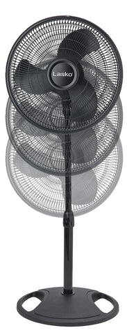 Lasko 2521 wide-area oscillation distributes air across larger spaces.