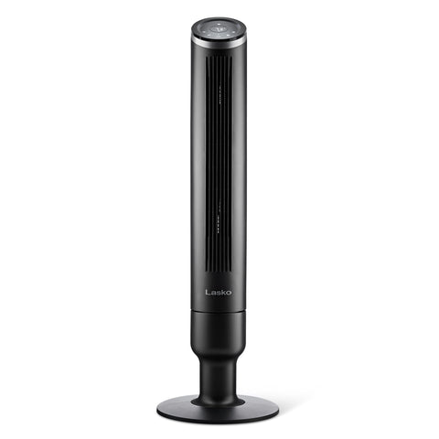 Lasko Apex safety design with kid lock and safety features.