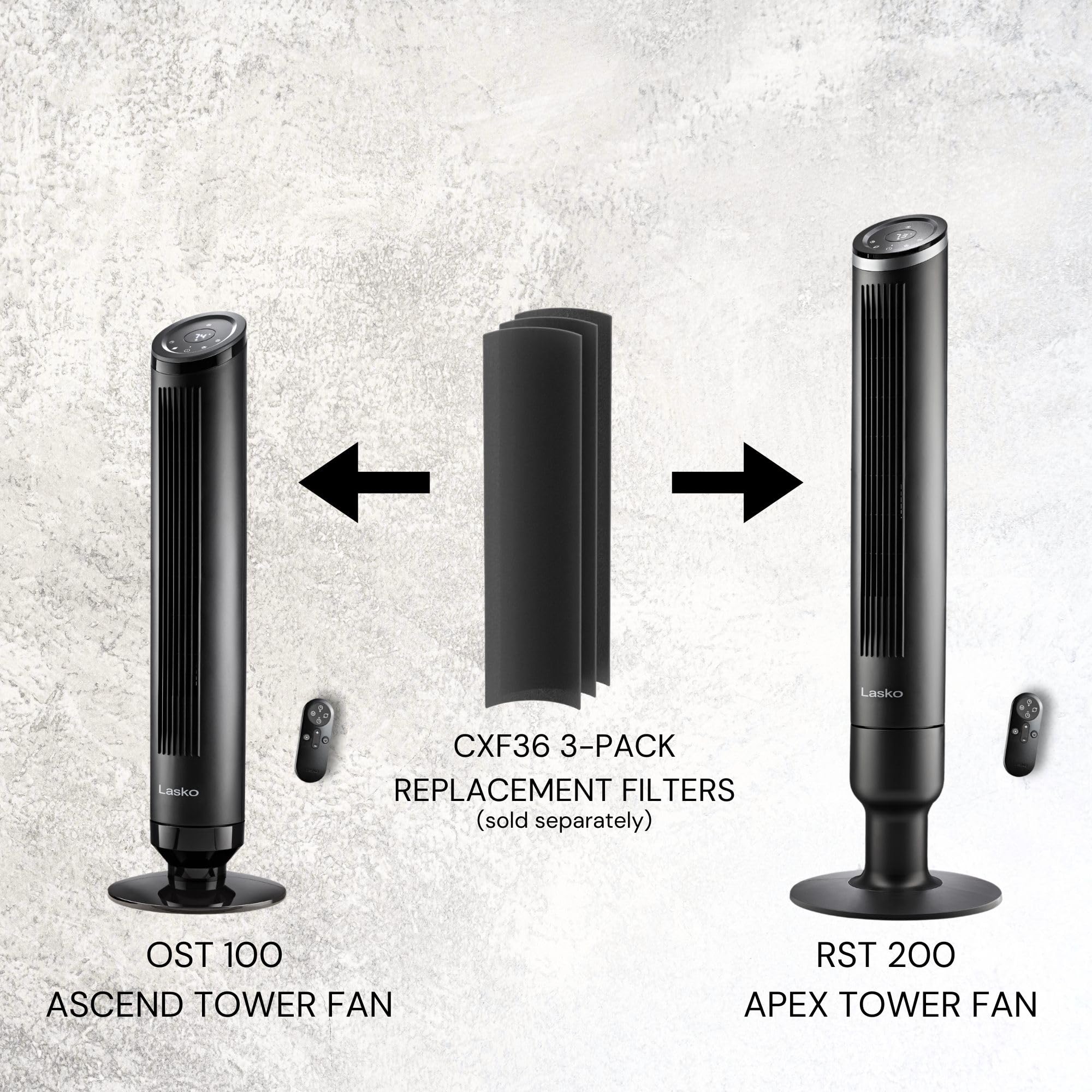 Lasko Ascend easy-clean design for quick maintenance