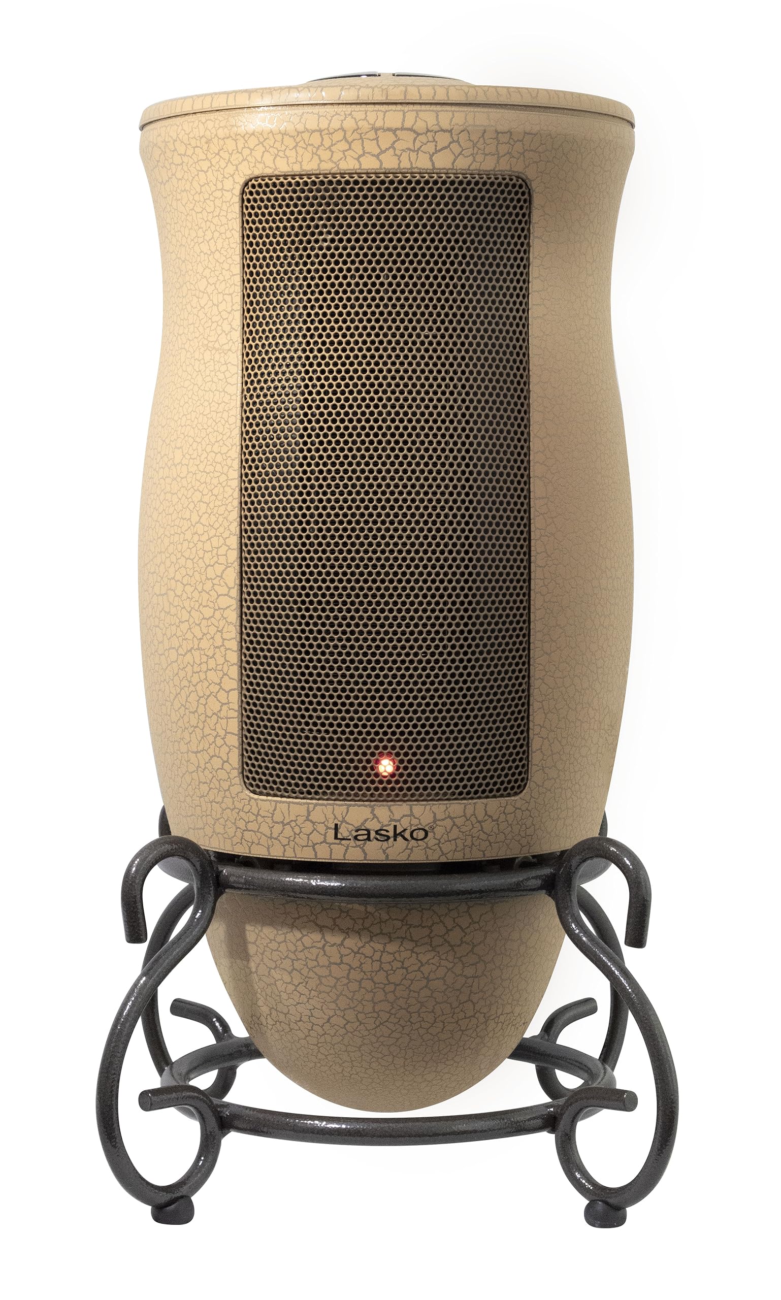 Lasko Designer Ceramic Tower heater compact size fits small spaces