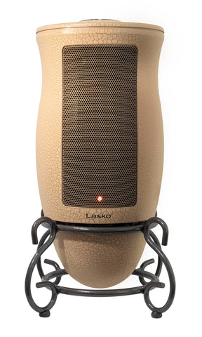 Lasko Designer Ceramic Tower heater compact size fits small spaces