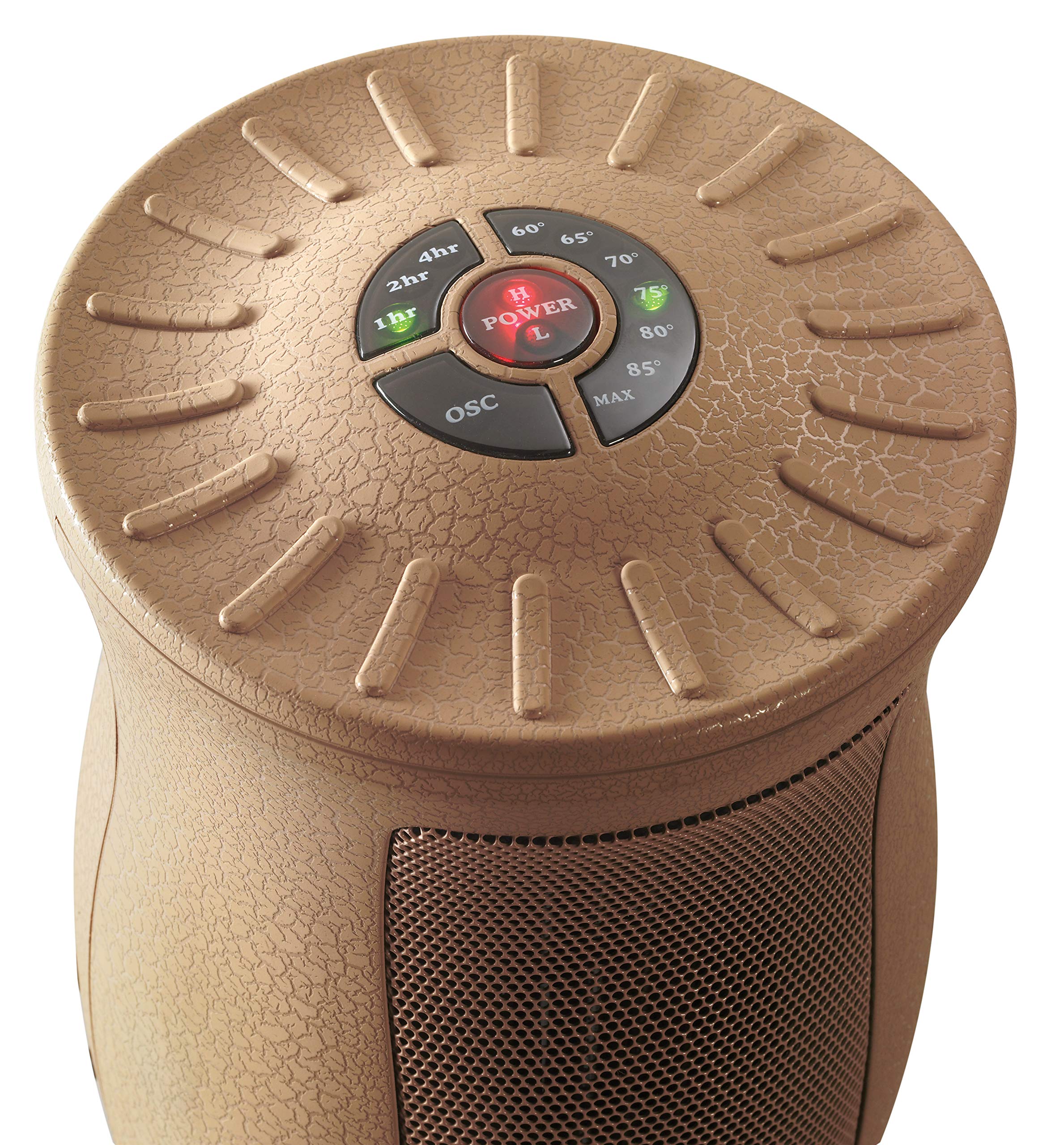 Lasko Designer Ceramic Tower heater safety features provide cool-touch exterior
