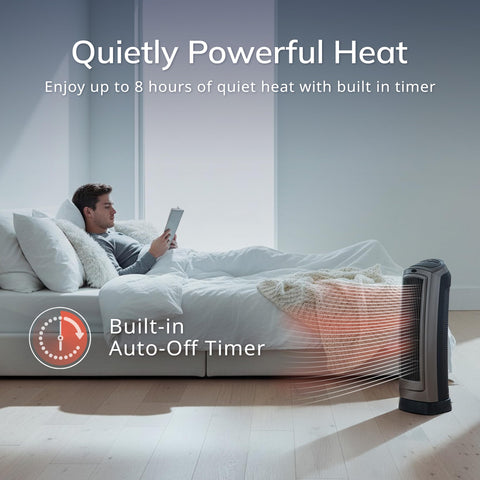 Lasko ETL safety-certified heater for added peace of mind.