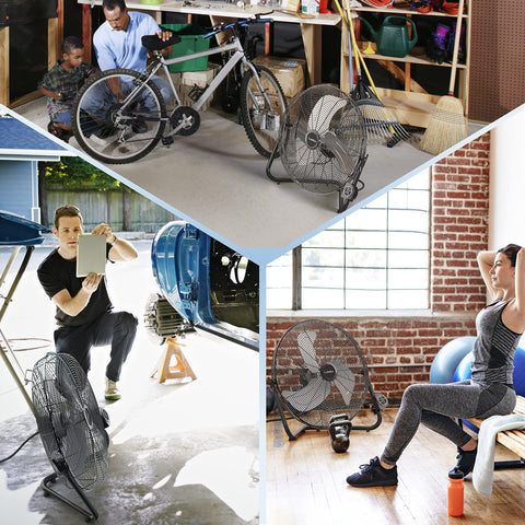 Lasko versatile floor or wall use for multiple rooms.