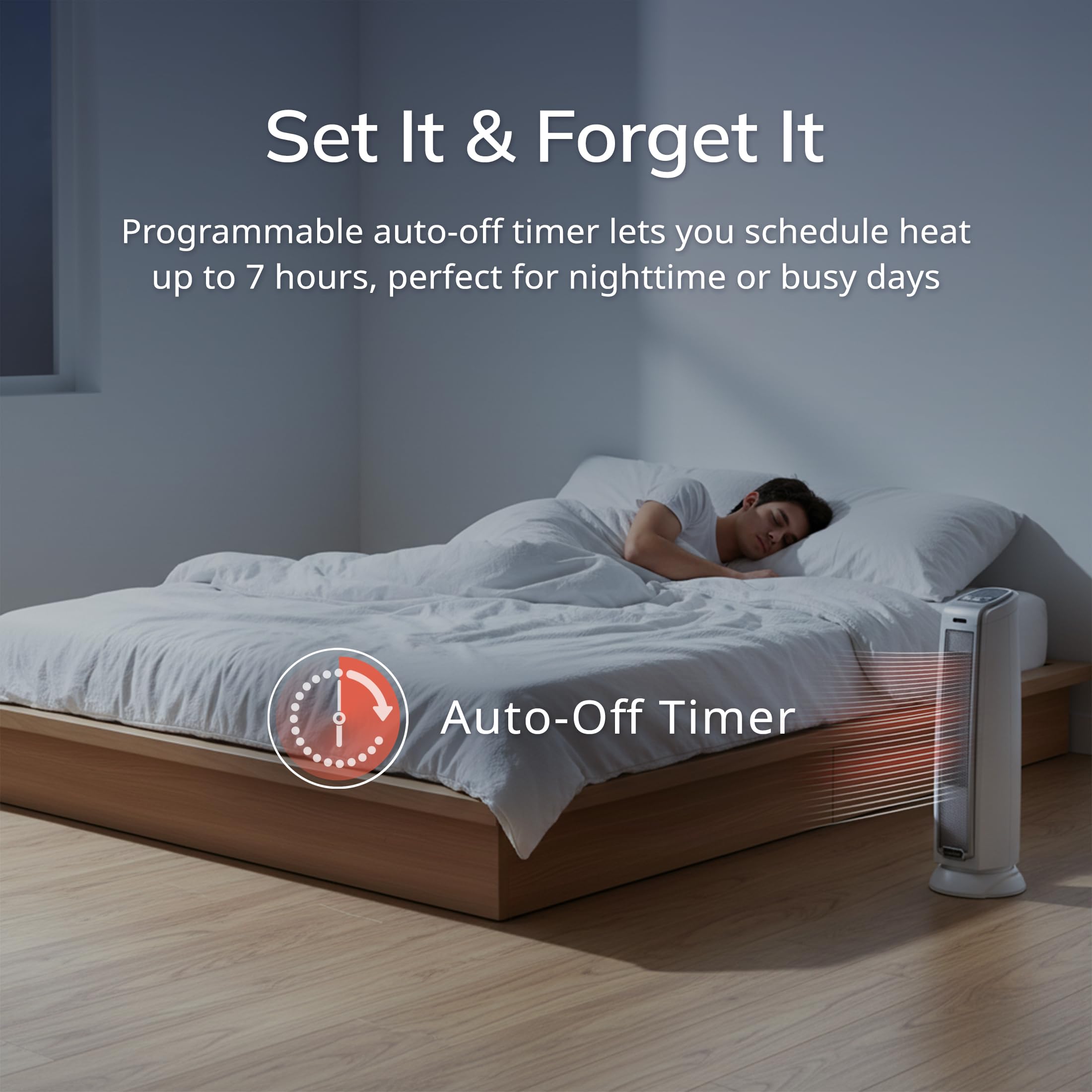Lasko overheat protection adds safety during everyday heating