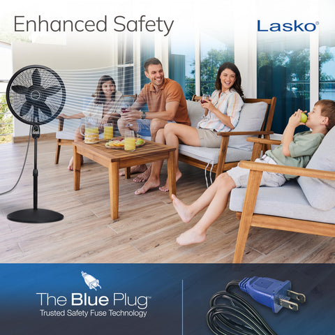 Lasko three speeds offering quiet cooling options