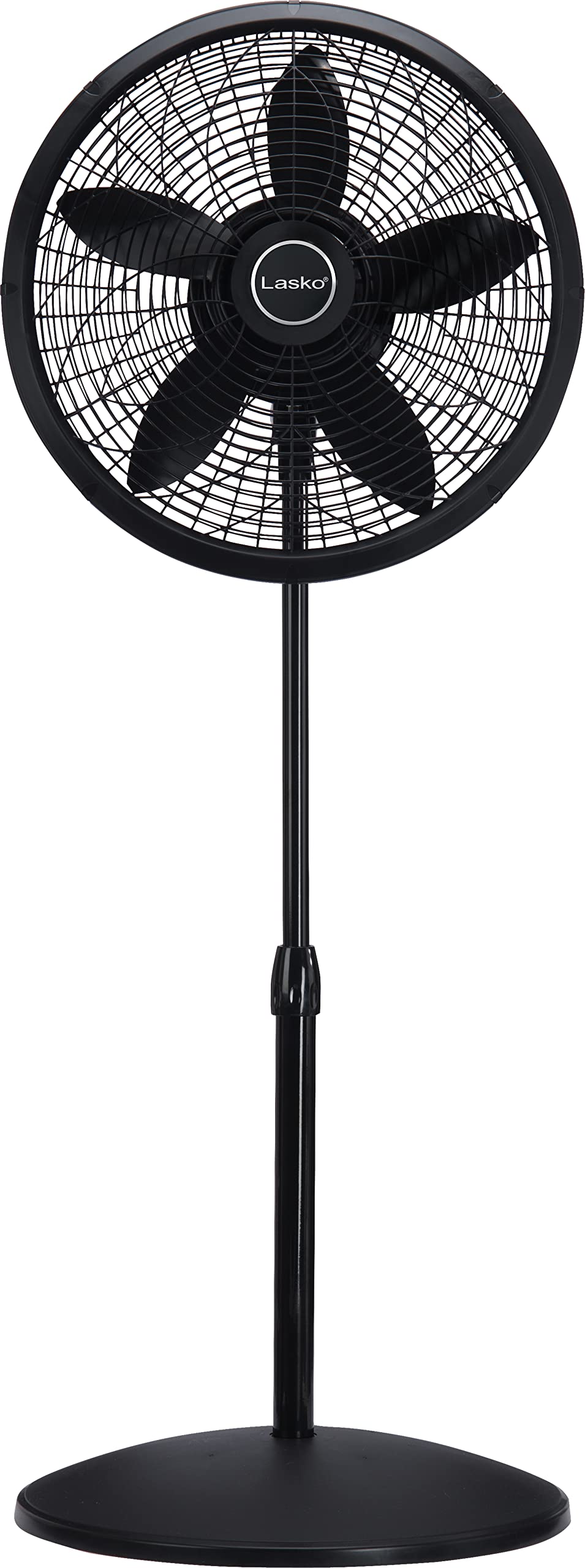 Lasko pedestal fan is lightweight and portable for easy moving.