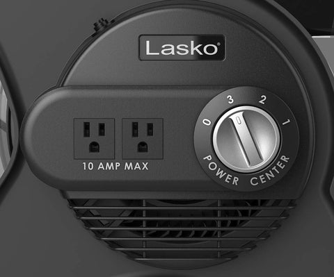 Lasko Pivoting Pro Blower compact footprint fitting tight rooms