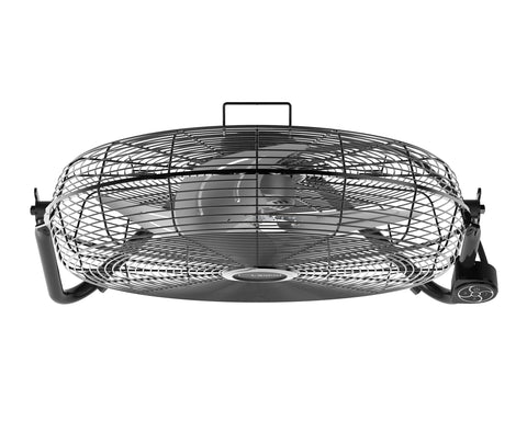 Lasko rubber pads reduce vibration on hard floors.