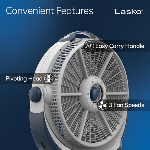 Lasko Wind Machine 20in fully assembled and ready to use