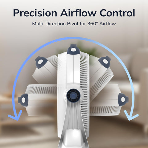 Lasko WindMachine 20in energy-efficient design delivering strong airflow quietly