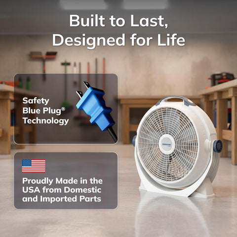 Lasko WindMachine 20in fully assembled out of the box for immediate use