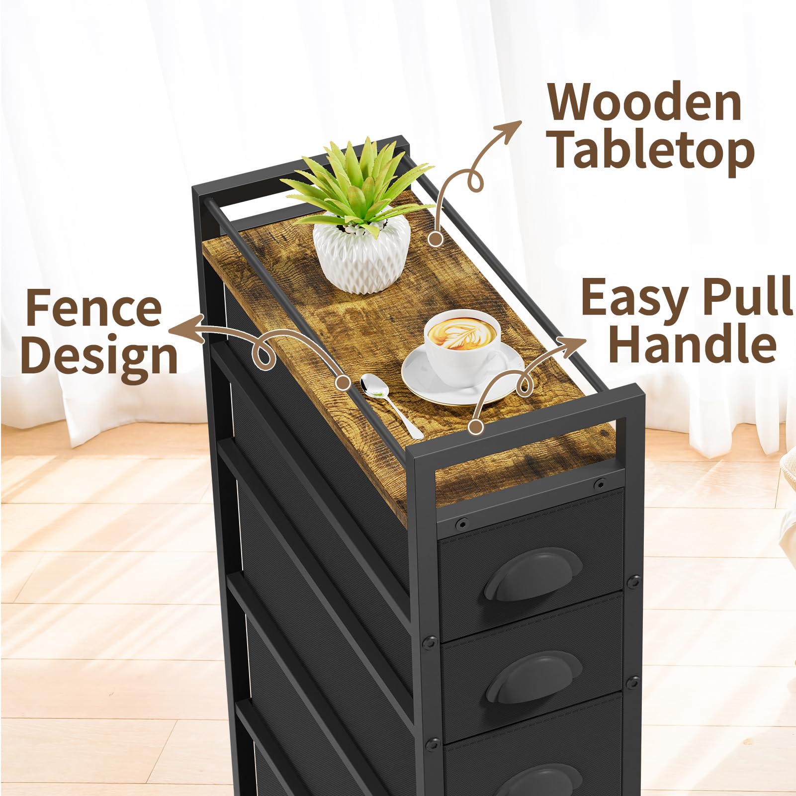 LASZOLA fabric-drawers provide lightweight, durable storage ideal for dorms or apartments.