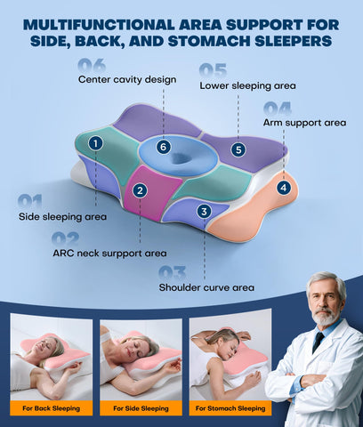 Latree 3D mesh cooling pillowcase enhances breathability and keeps you dry all night.