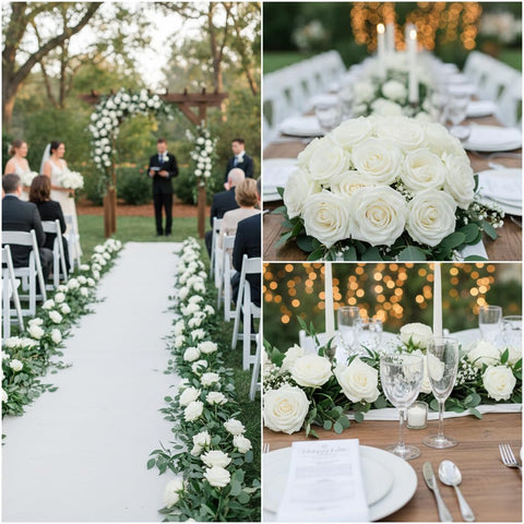 LATRORA bendable rose stems enable creative DIY arrangements.